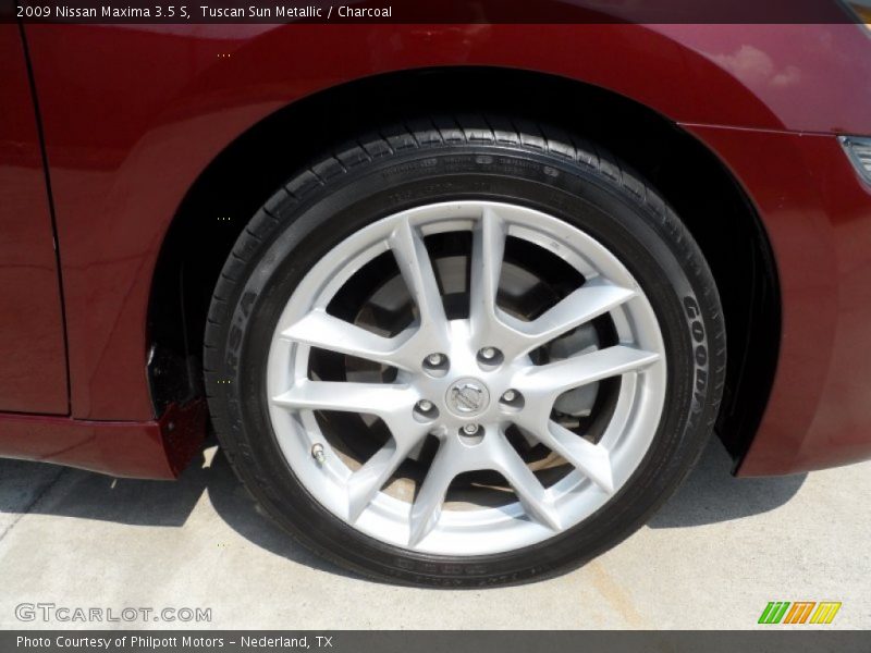 Tuscan Sun Metallic / Charcoal 2009 Nissan Maxima 3.5 S