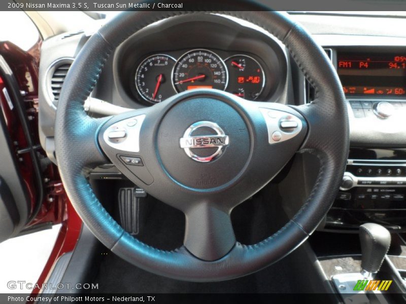 Tuscan Sun Metallic / Charcoal 2009 Nissan Maxima 3.5 S