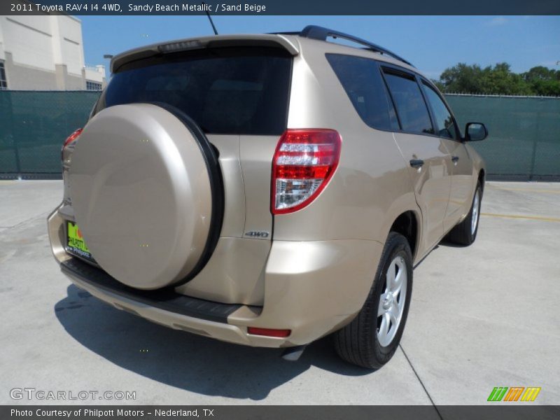 Sandy Beach Metallic / Sand Beige 2011 Toyota RAV4 I4 4WD