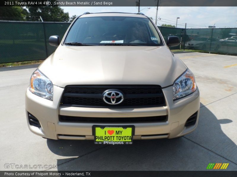 Sandy Beach Metallic / Sand Beige 2011 Toyota RAV4 I4 4WD