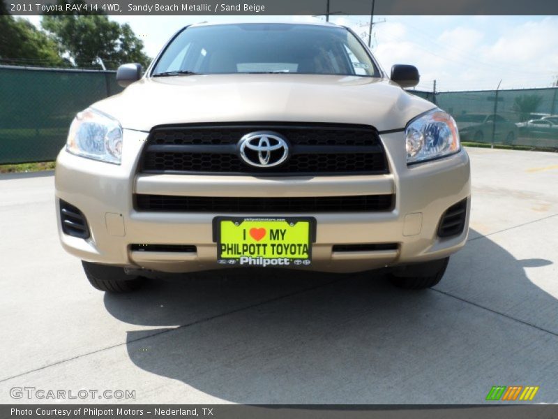 Sandy Beach Metallic / Sand Beige 2011 Toyota RAV4 I4 4WD
