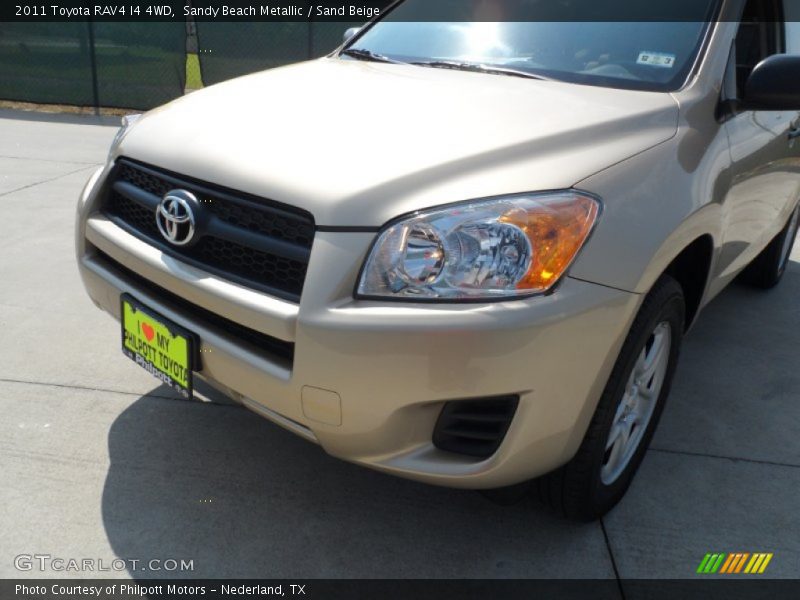 Sandy Beach Metallic / Sand Beige 2011 Toyota RAV4 I4 4WD