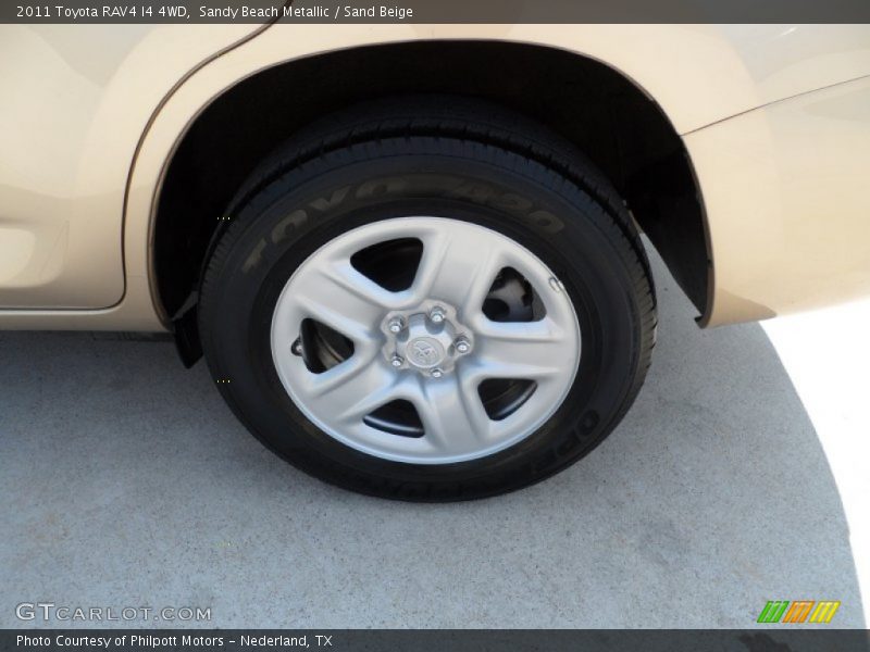 Sandy Beach Metallic / Sand Beige 2011 Toyota RAV4 I4 4WD