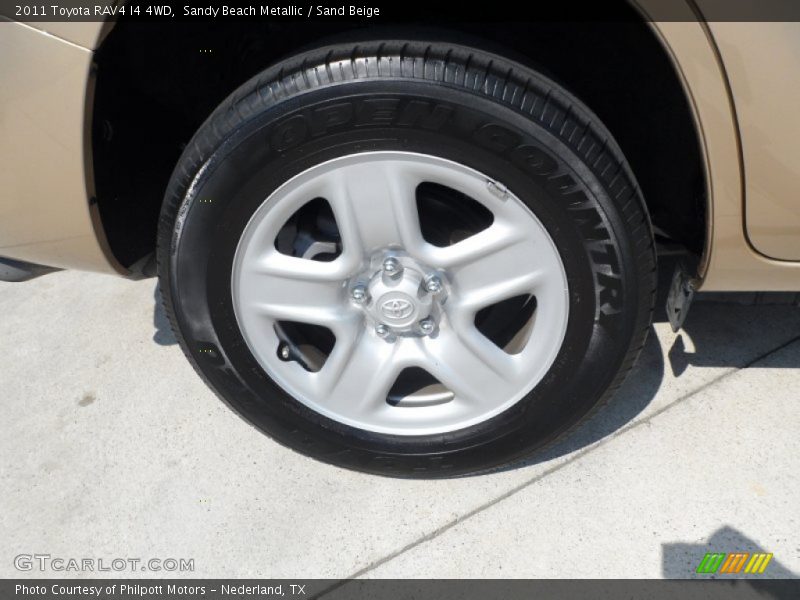 Sandy Beach Metallic / Sand Beige 2011 Toyota RAV4 I4 4WD