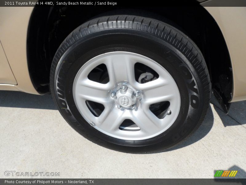 Sandy Beach Metallic / Sand Beige 2011 Toyota RAV4 I4 4WD