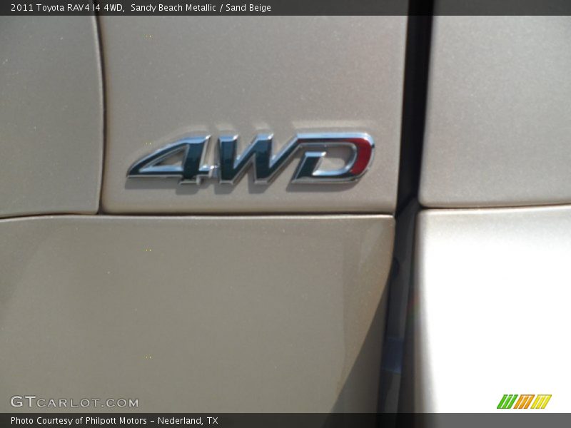 Sandy Beach Metallic / Sand Beige 2011 Toyota RAV4 I4 4WD
