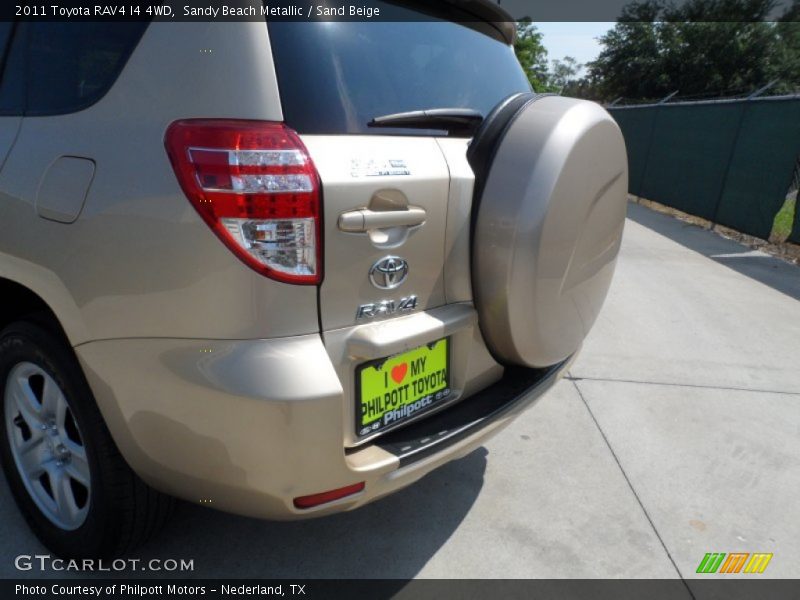 Sandy Beach Metallic / Sand Beige 2011 Toyota RAV4 I4 4WD