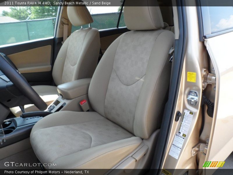 Sandy Beach Metallic / Sand Beige 2011 Toyota RAV4 I4 4WD