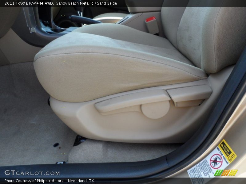 Sandy Beach Metallic / Sand Beige 2011 Toyota RAV4 I4 4WD