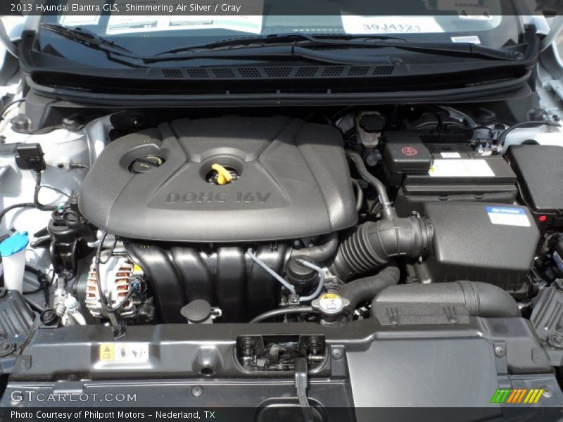  2013 Elantra GLS Engine - 1.8 Liter DOHC 16-Valve D-CVVT 4 Cylinder