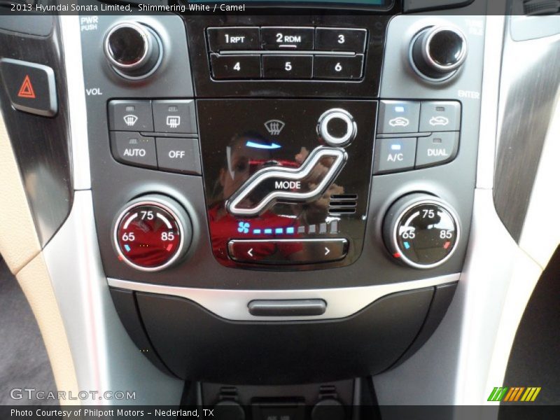 Controls of 2013 Sonata Limited