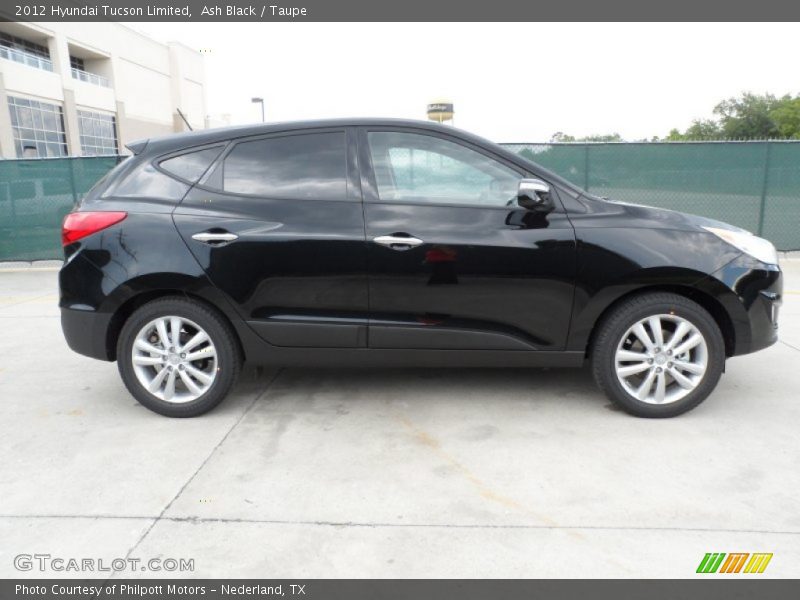 Ash Black / Taupe 2012 Hyundai Tucson Limited