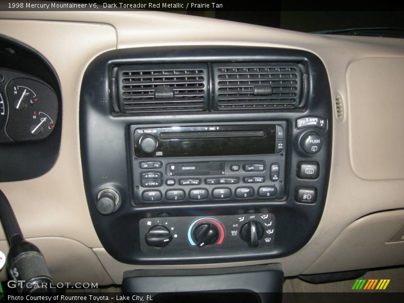 Dark Toreador Red Metallic / Prairie Tan 1998 Mercury Mountaineer V6