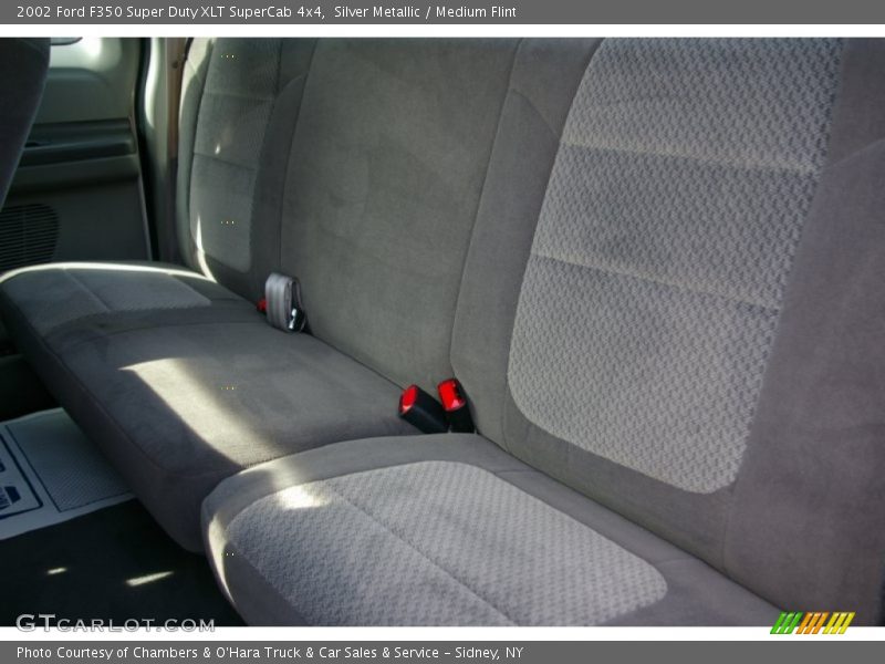 Silver Metallic / Medium Flint 2002 Ford F350 Super Duty XLT SuperCab 4x4