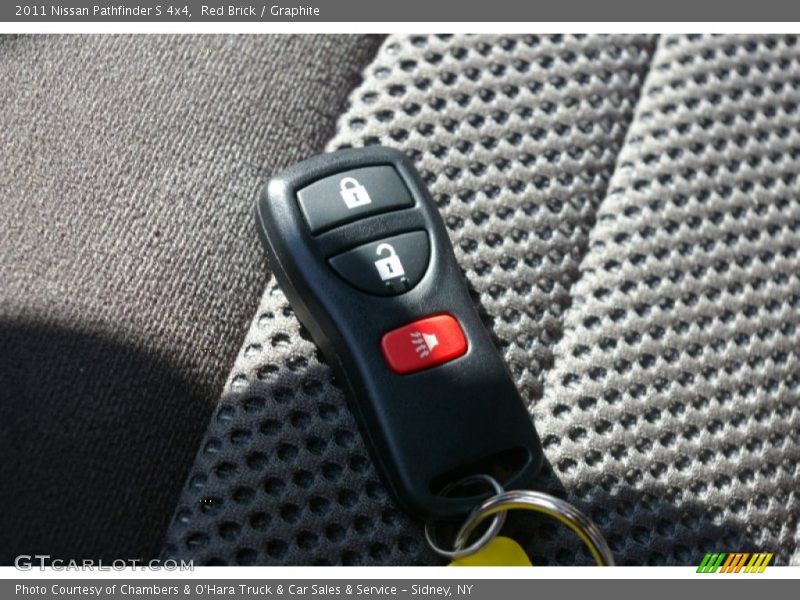 Red Brick / Graphite 2011 Nissan Pathfinder S 4x4