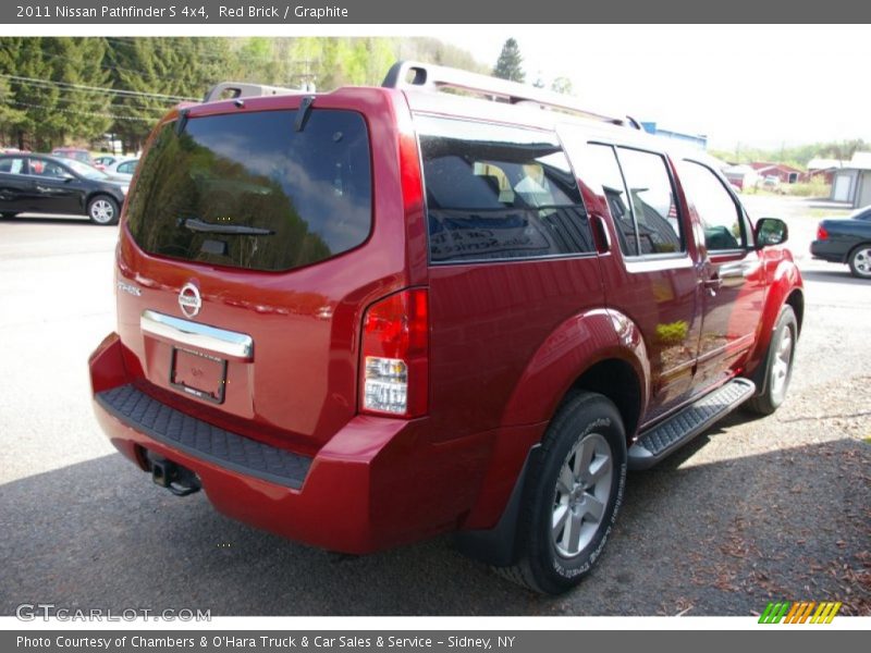 Red Brick / Graphite 2011 Nissan Pathfinder S 4x4