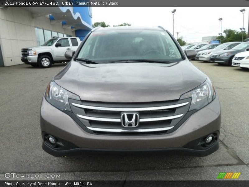 Urban Titanium Metallic / Black 2012 Honda CR-V EX-L 4WD