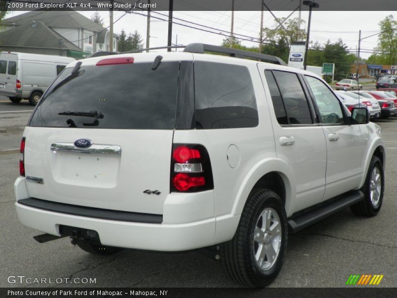White Suede / Camel 2009 Ford Explorer XLT 4x4