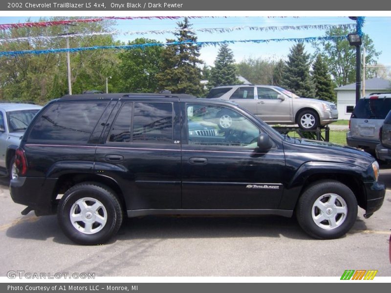 Onyx Black / Dark Pewter 2002 Chevrolet TrailBlazer LS 4x4