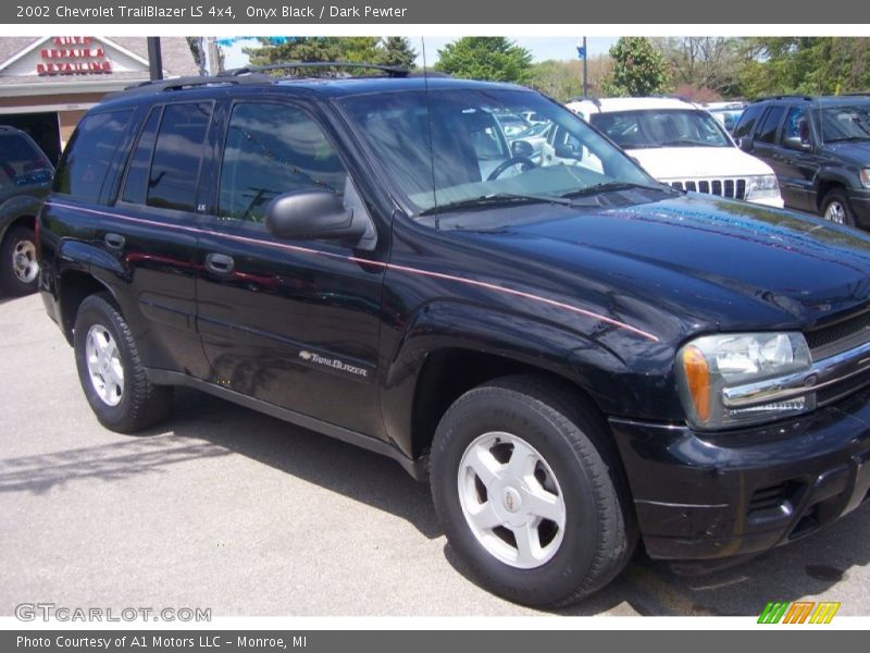 Onyx Black / Dark Pewter 2002 Chevrolet TrailBlazer LS 4x4