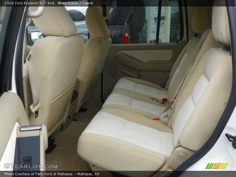 White Suede / Camel 2009 Ford Explorer XLT 4x4