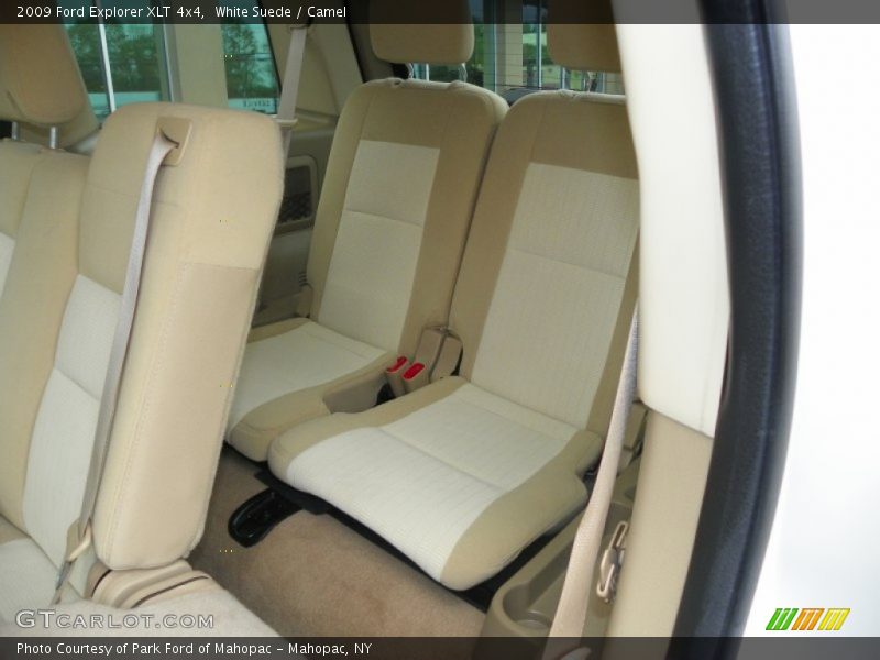 White Suede / Camel 2009 Ford Explorer XLT 4x4