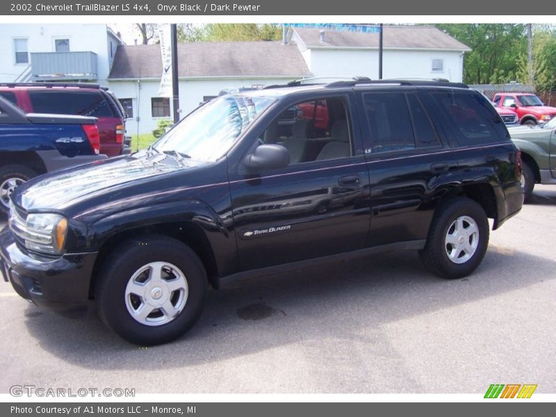 Onyx Black / Dark Pewter 2002 Chevrolet TrailBlazer LS 4x4