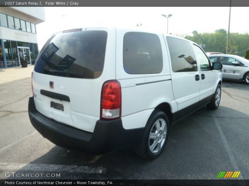 Polar White / Gray 2007 Saturn Relay 2