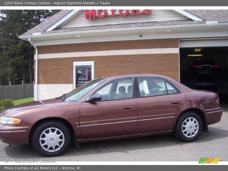 Auburn Nightmist Metallic / Taupe 1999 Buick Century Custom