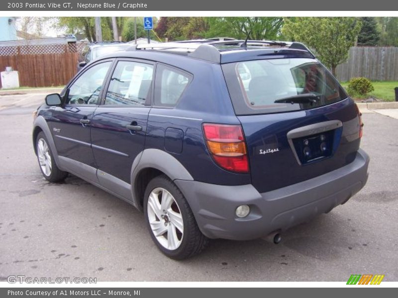 Neptune Blue / Graphite 2003 Pontiac Vibe GT