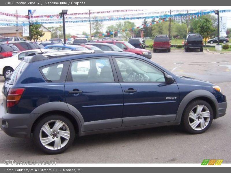 Neptune Blue / Graphite 2003 Pontiac Vibe GT