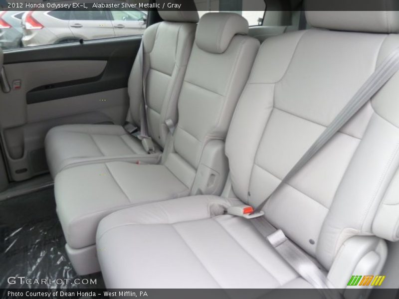 Alabaster Silver Metallic / Gray 2012 Honda Odyssey EX-L