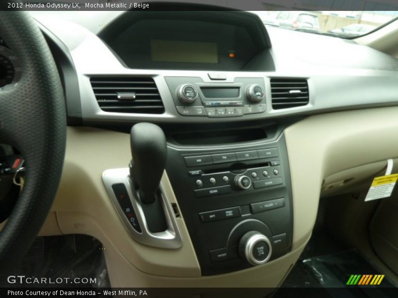 Mocha Metallic / Beige 2012 Honda Odyssey LX