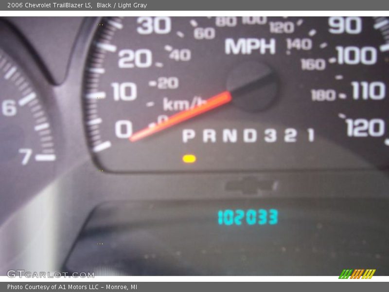 Black / Light Gray 2006 Chevrolet TrailBlazer LS