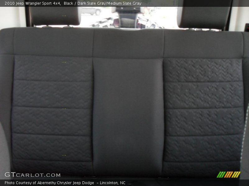 Black / Dark Slate Gray/Medium Slate Gray 2010 Jeep Wrangler Sport 4x4