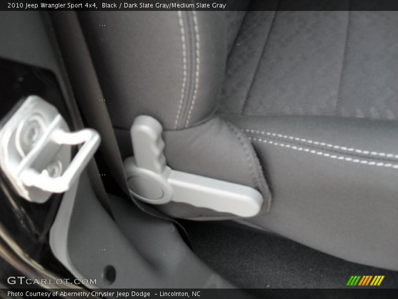 Black / Dark Slate Gray/Medium Slate Gray 2010 Jeep Wrangler Sport 4x4