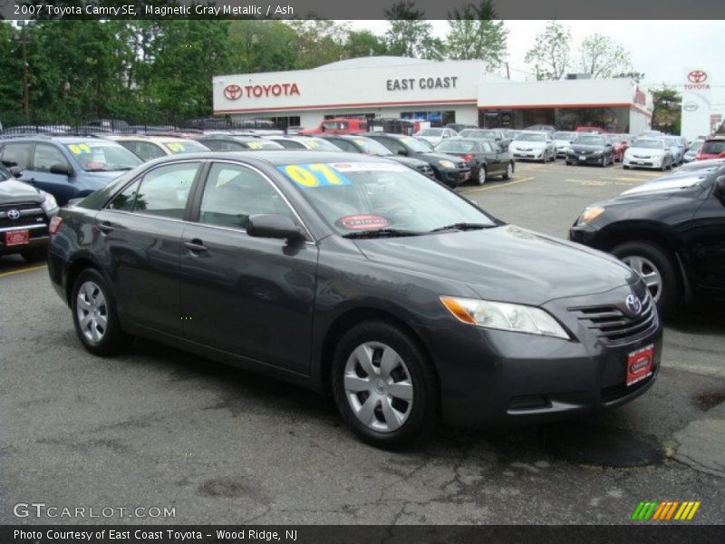 Magnetic Gray Metallic / Ash 2007 Toyota Camry SE