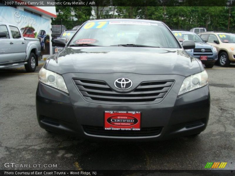 Magnetic Gray Metallic / Ash 2007 Toyota Camry SE