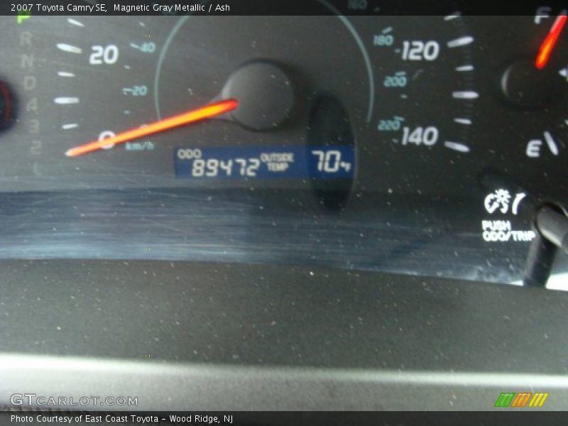 Magnetic Gray Metallic / Ash 2007 Toyota Camry SE