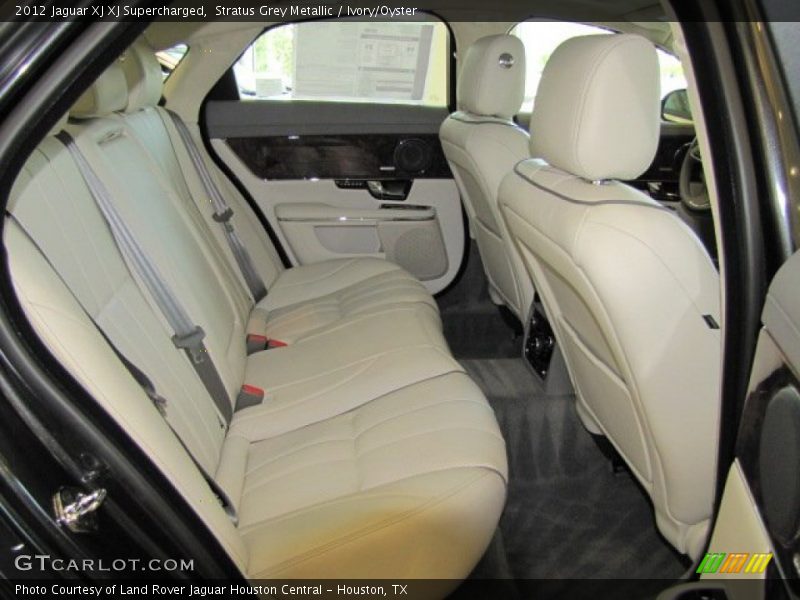 Stratus Grey Metallic / Ivory/Oyster 2012 Jaguar XJ XJ Supercharged