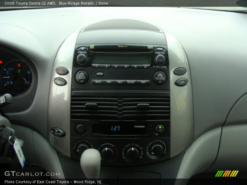 Blue Mirage Metallic / Stone 2008 Toyota Sienna LE AWD
