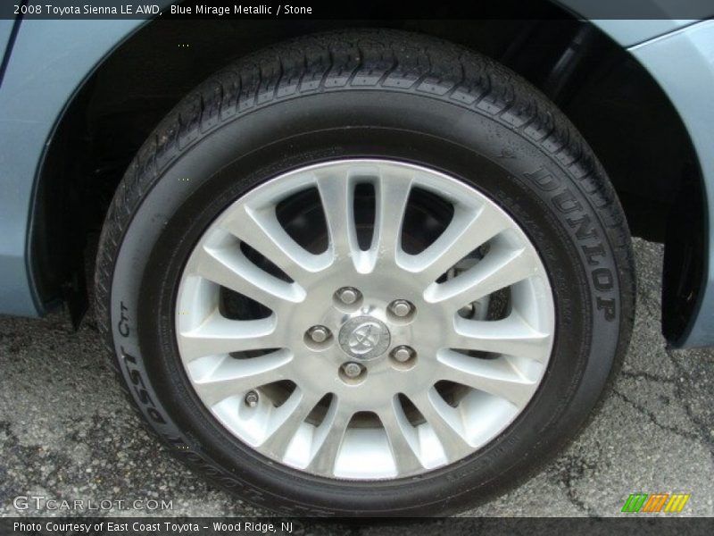  2008 Sienna LE AWD Wheel