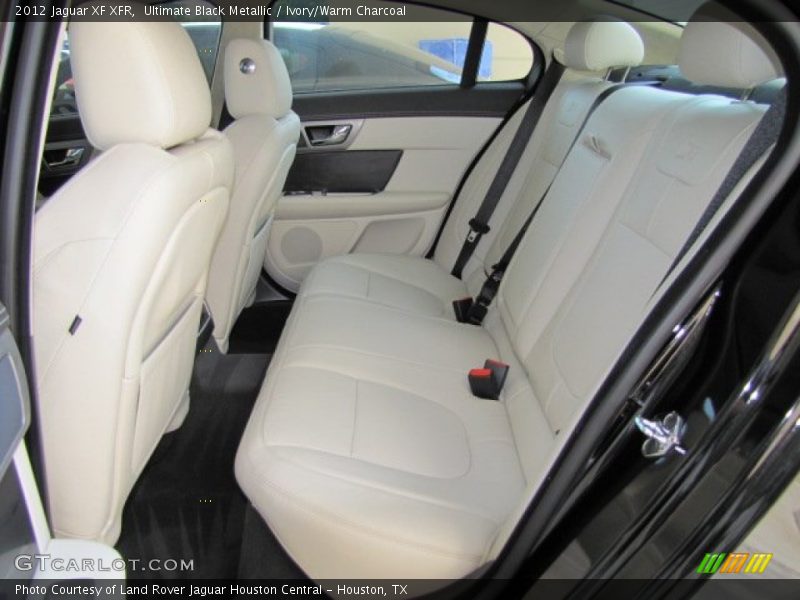 Ultimate Black Metallic / Ivory/Warm Charcoal 2012 Jaguar XF XFR