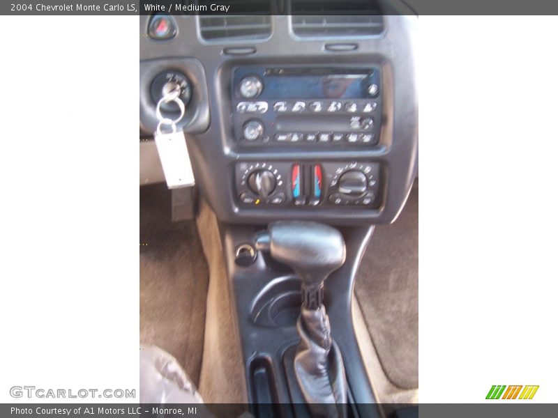 White / Medium Gray 2004 Chevrolet Monte Carlo LS