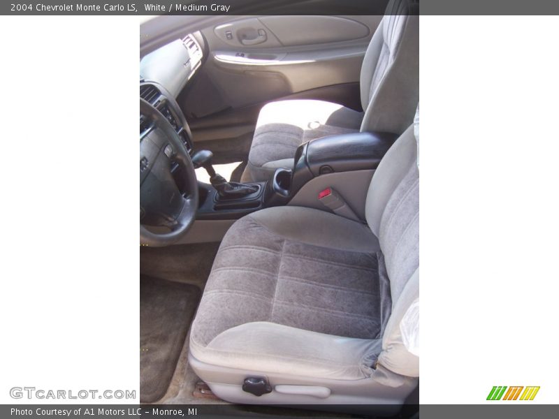 White / Medium Gray 2004 Chevrolet Monte Carlo LS