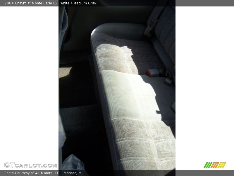White / Medium Gray 2004 Chevrolet Monte Carlo LS