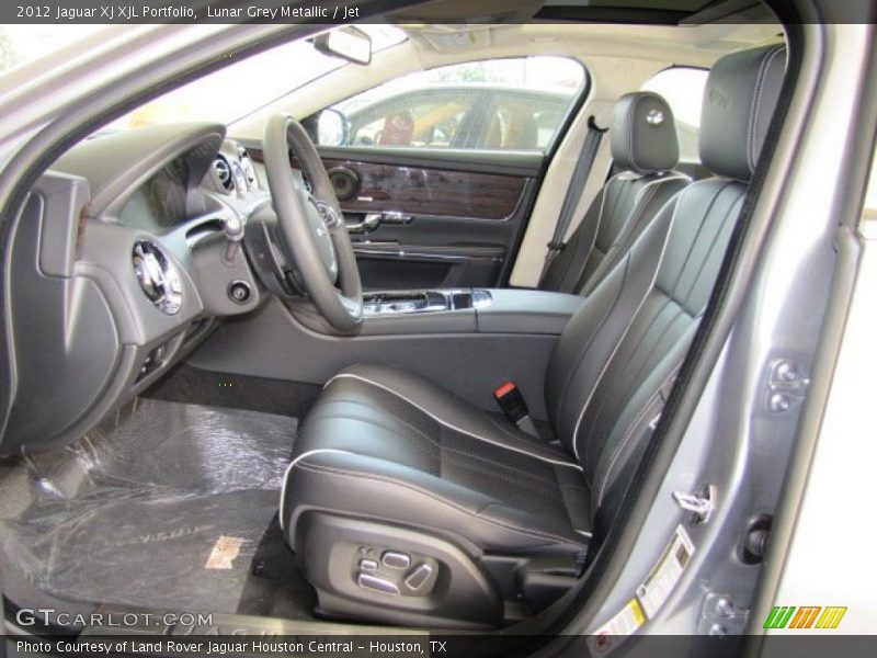 Lunar Grey Metallic / Jet 2012 Jaguar XJ XJL Portfolio