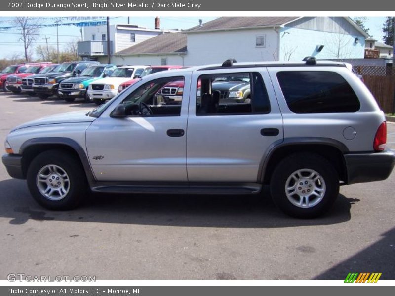 Bright Silver Metallic / Dark Slate Gray 2002 Dodge Durango Sport