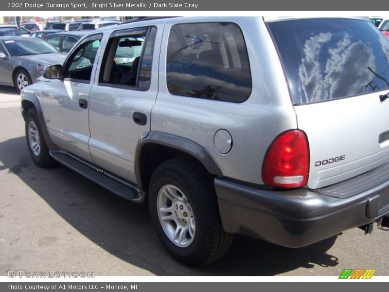 Bright Silver Metallic / Dark Slate Gray 2002 Dodge Durango Sport