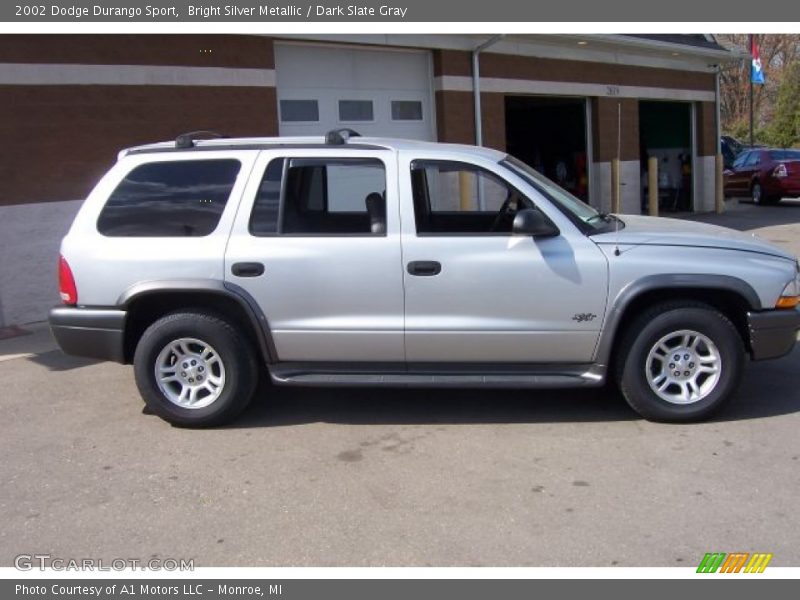 Bright Silver Metallic / Dark Slate Gray 2002 Dodge Durango Sport